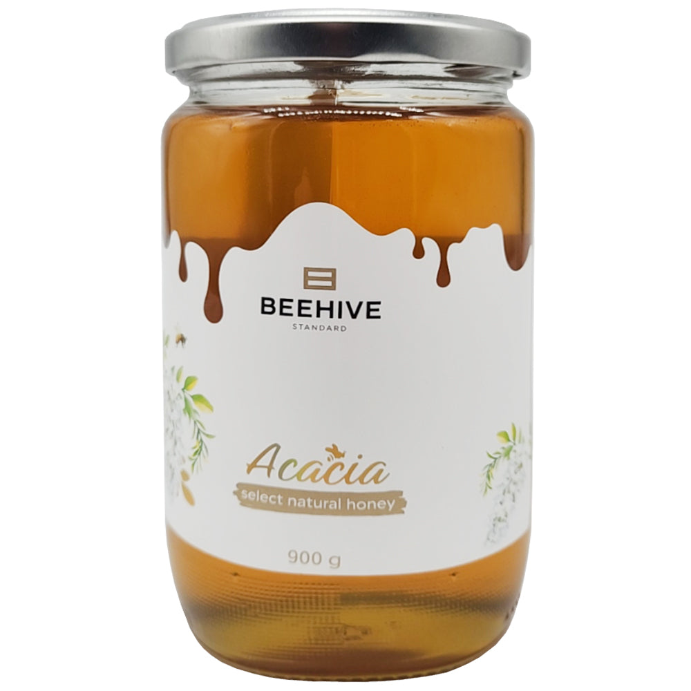 Acacia Natural Honey, BEEHIVE, 900g/ 31.75 oz
