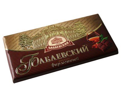 Babaevsky Brand Chocolate, 3.52 oz / 100 g