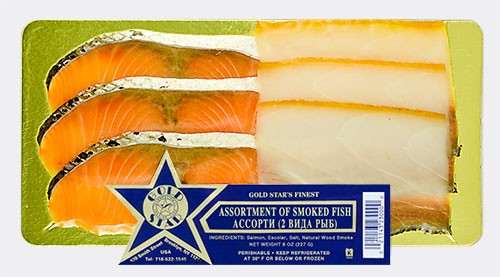Assortment of Cold Smoked Fish x2, 8 oz / 230 g