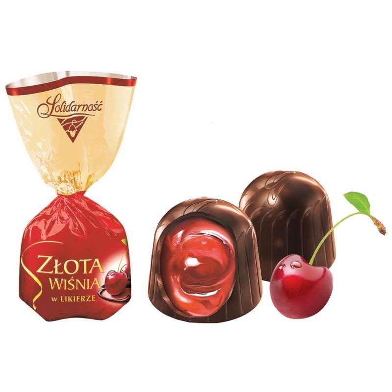 Chocolate Candy "Cherry in Liqueur", 0.5 lb / 0.22 kg