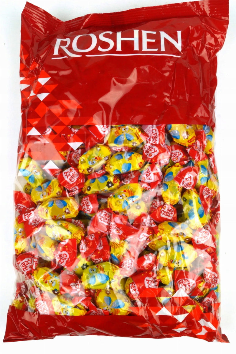 Ukrainian Sweets ROSHEN Gummy Jelly Candy Crazy Bee 6 Frutty