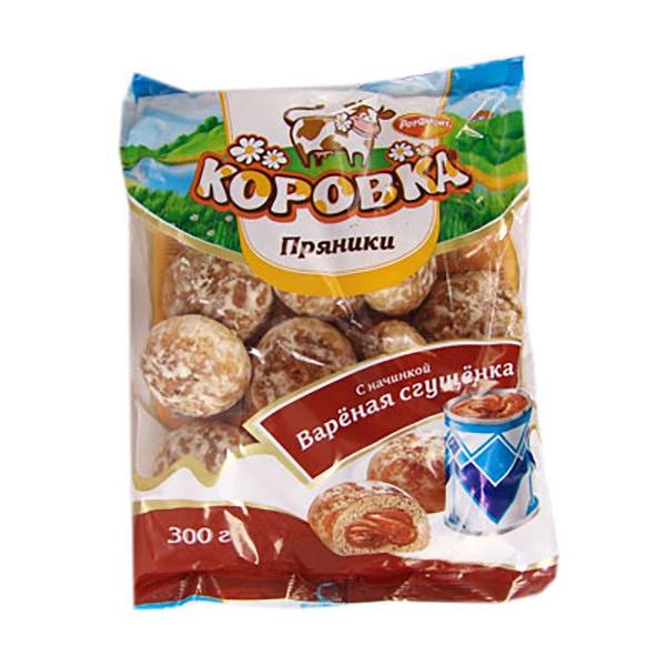 Korovka Gingerbread with Condensed Milk Filling, 10.58 oz / 300 g