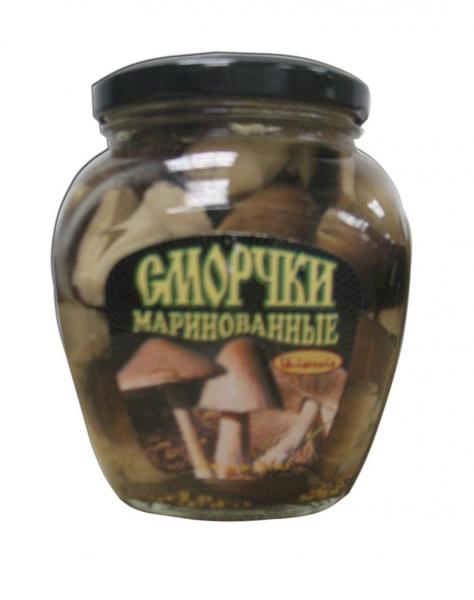 Marinated Mushrooms Straw Smorchki, 15.52 oz/ 440 g