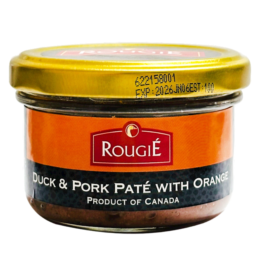 Duck & Pork Pâté with Orange, Rougié, 80g / 2.8oz