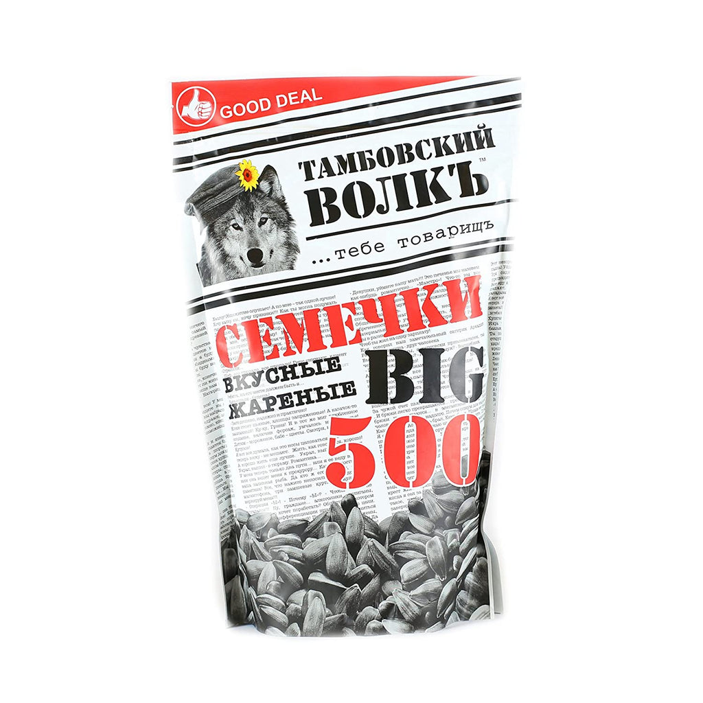 Roasted Sunflower Seeds "Tambovskiy Volk" BIG 500 , 500 g