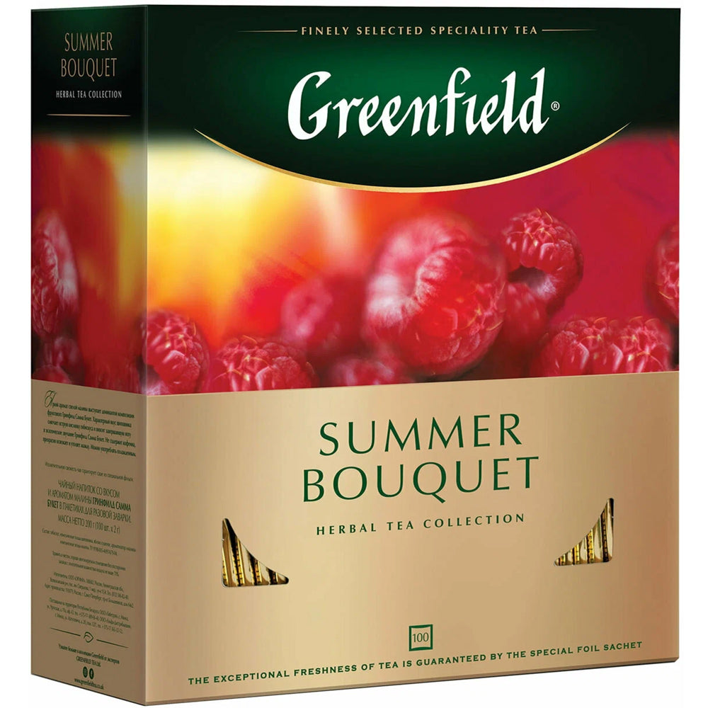 Herbal Tea "Summer Bouquet", Greenfield, 100 sachets