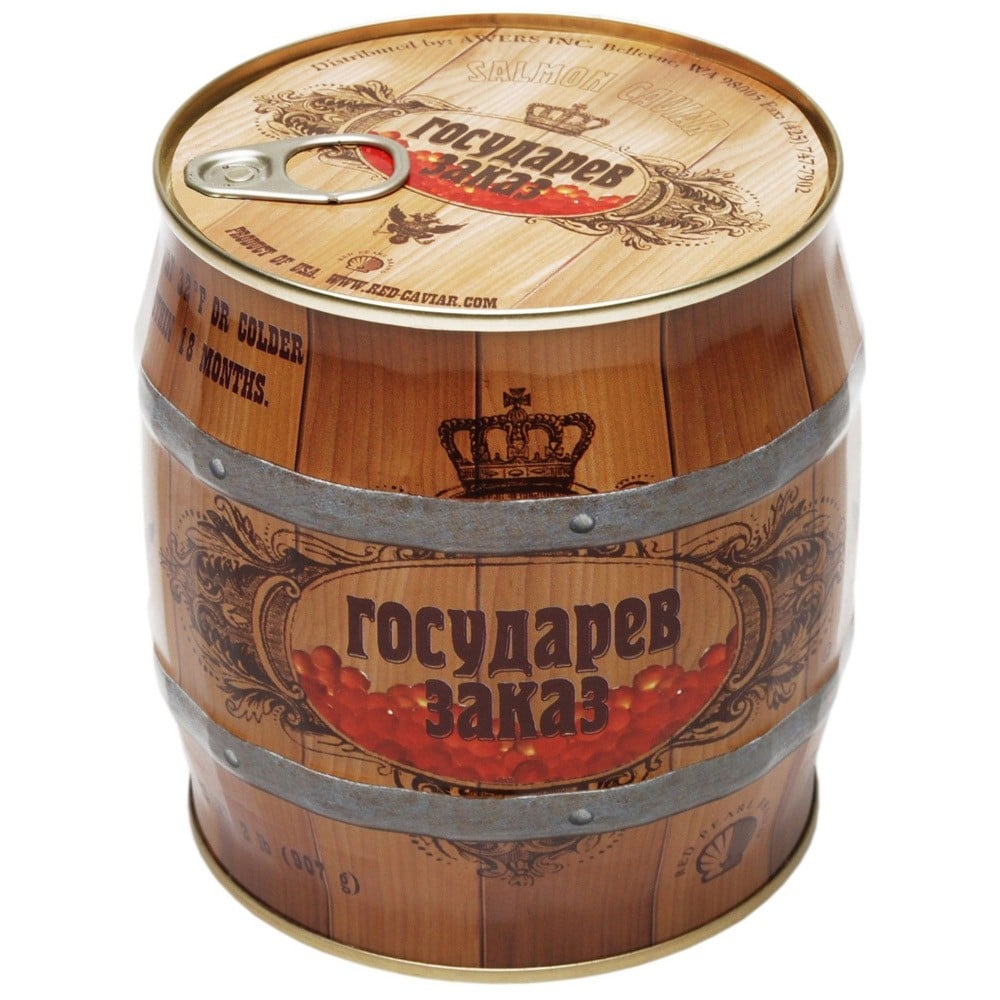 Red Caviar "Gosudarev Zakaz", 2 lbs / 907 g
