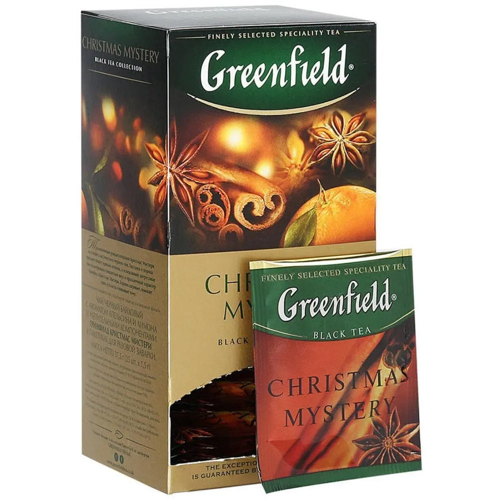 Black Tea "Christmas Mystery", Greenfield, 25 tea bags