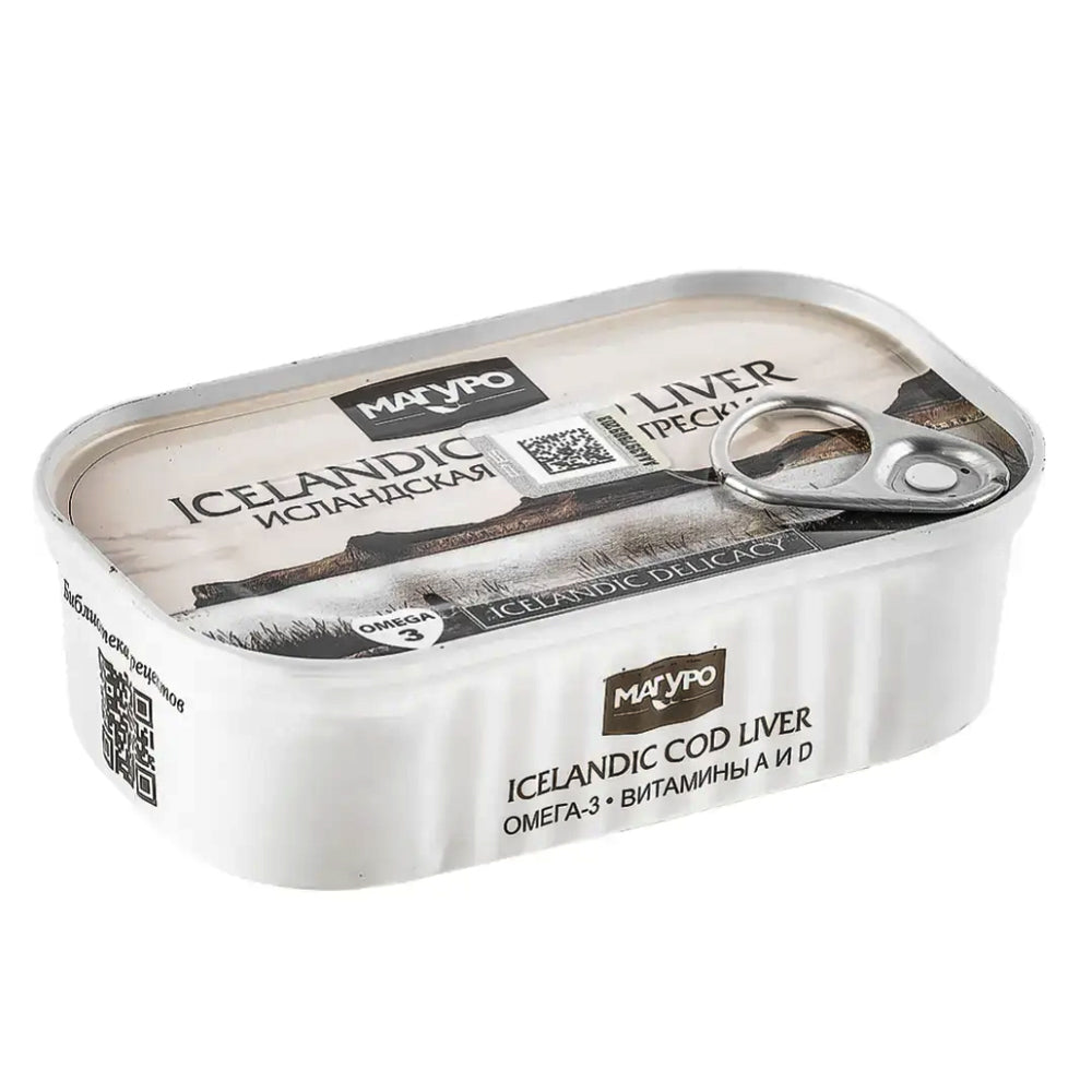 Icelandic Cod Liver, Maguro, 115g/ 4.06 oz