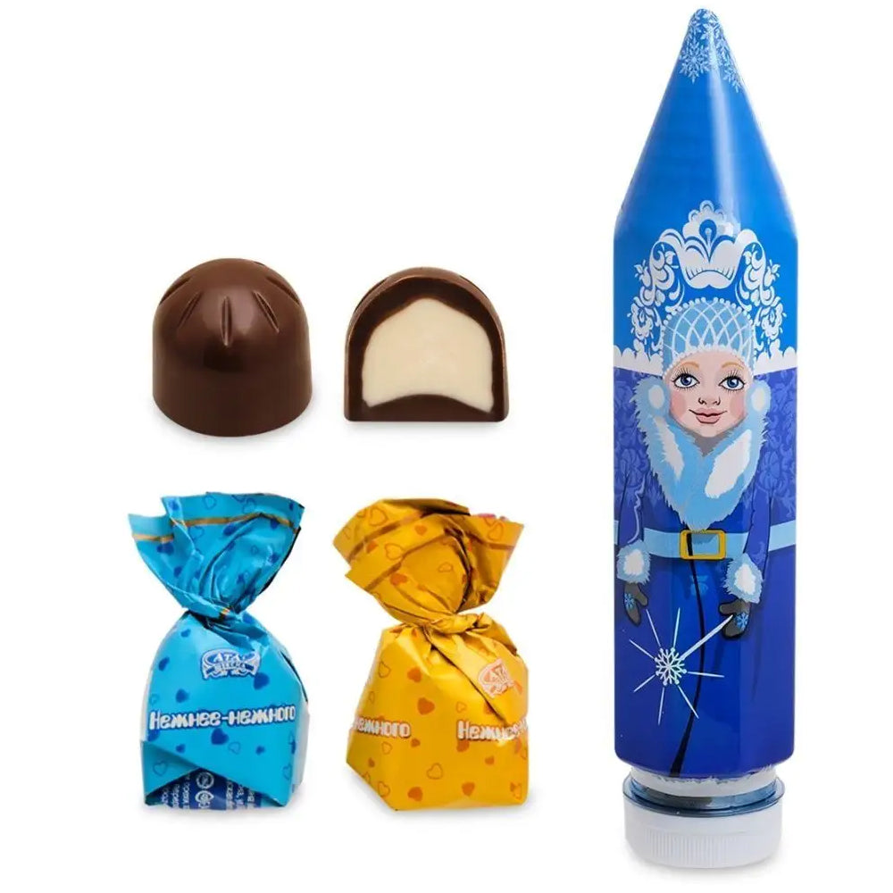 Glazed Candies "Pencil Case of Miracles" Blue, ATAG Sheksna, 100g/ 3.53 oz