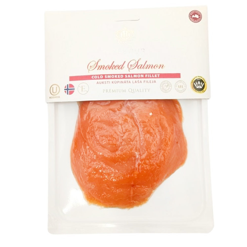 Cold-Smoked Salmon (Slices), Queen Harbour, 300g/ 10.6oz