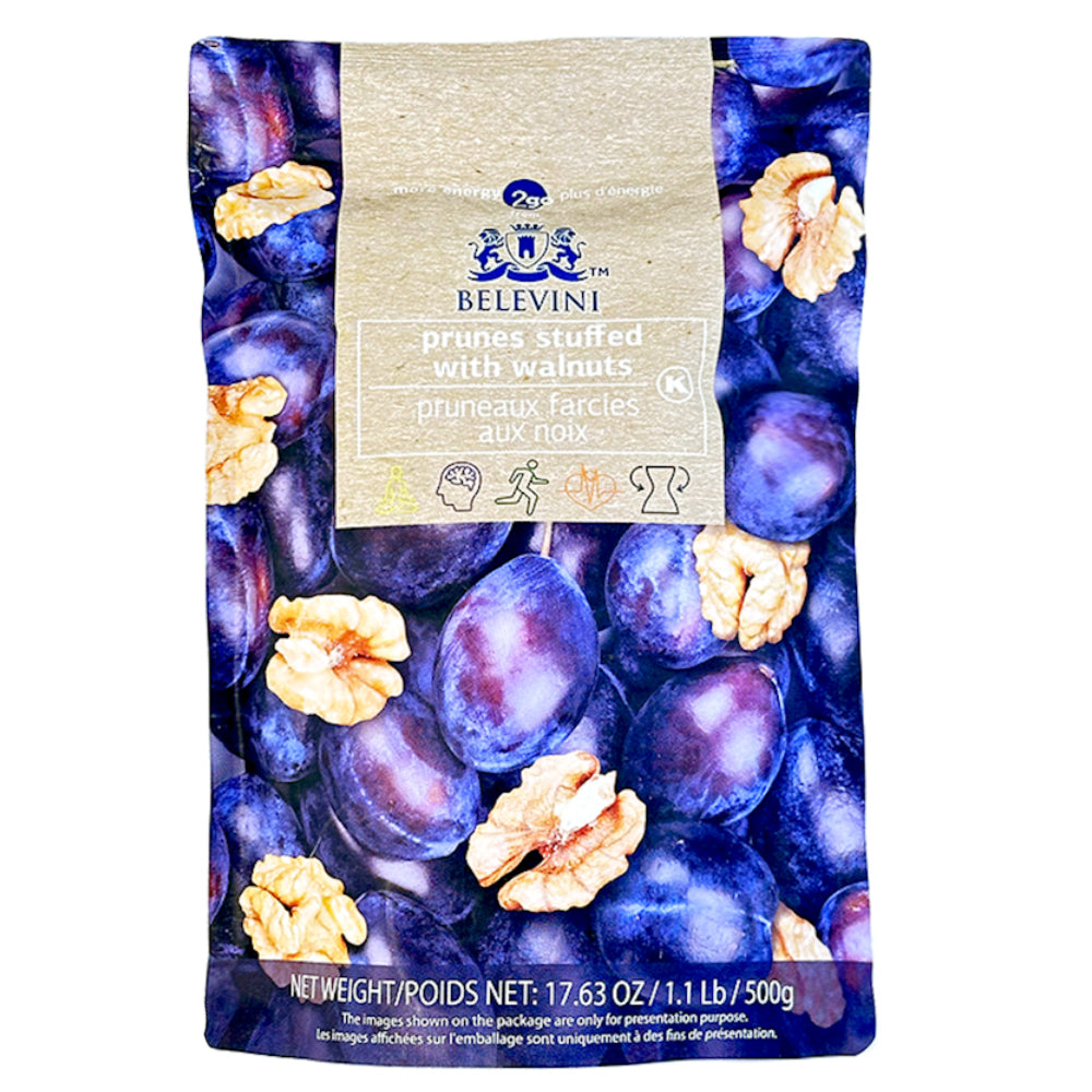 Prunes Stuffed With Walnuts, Belevini, 500g/ 17.63 oz