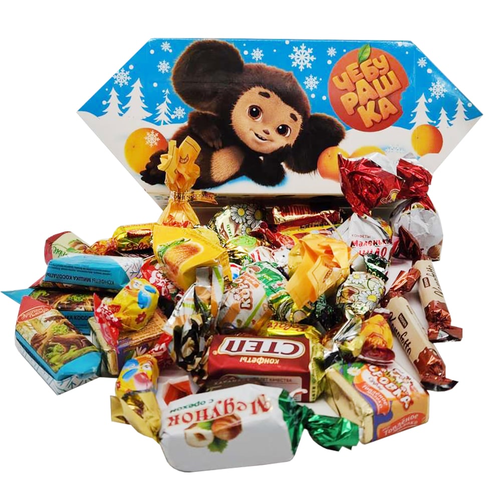 Christmas Candy Set "Cheburashka Candy", 450g/ 15.87oz