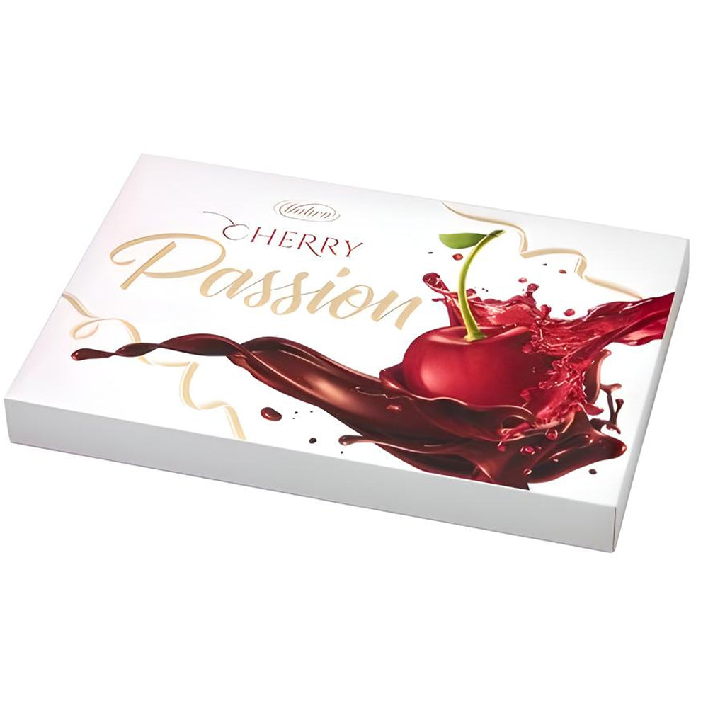 Chocolates with Cherries & Liqueur "Cherry Passion", VOBRO, 140g/ 4.94 oz