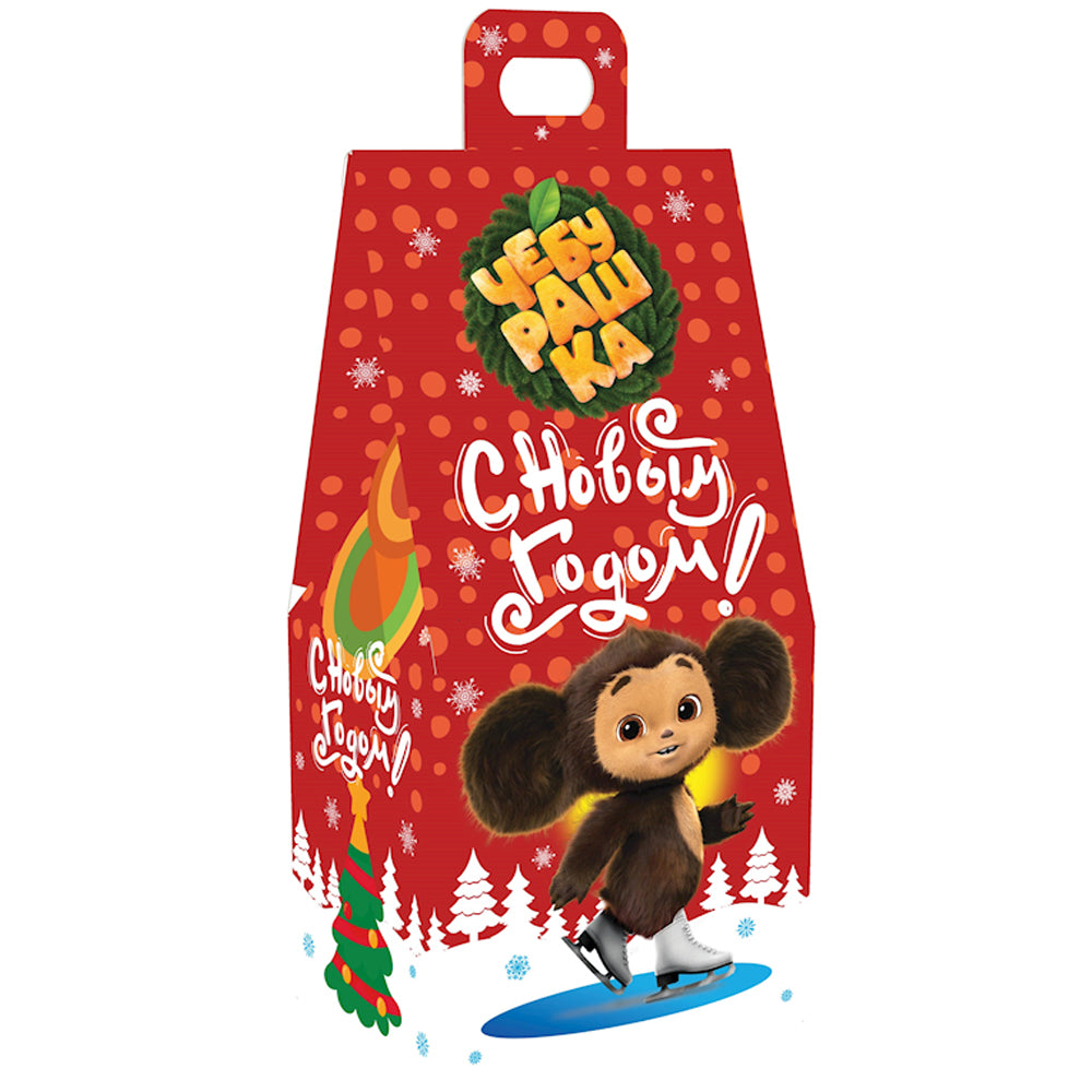 New Year's Candy Set "Cheburashka House", 150g/ 5.29oz 