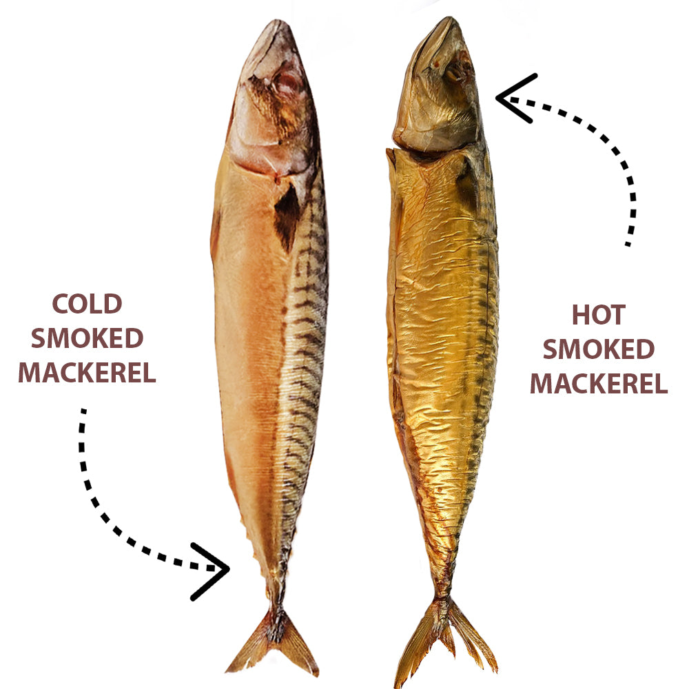 Set of Cold & Hot Smoked Mackerel, 900g/ 31.75oz