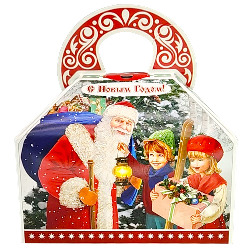 Christmas Candy Gift Set "Larchik-Ded Moroz", 150g/ 5.29oz