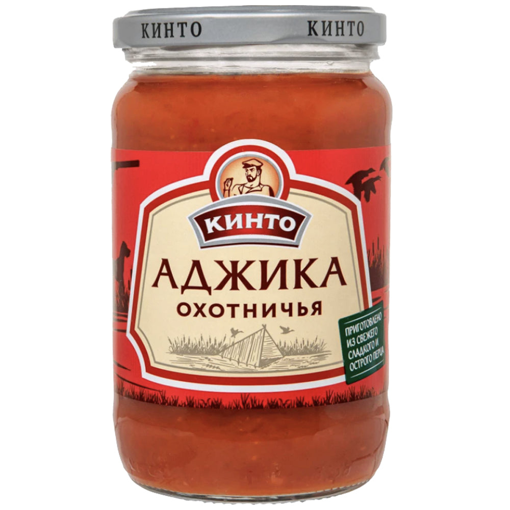 Adjika Hunting Sauce, Kinto, 360g/ 12.7 oz