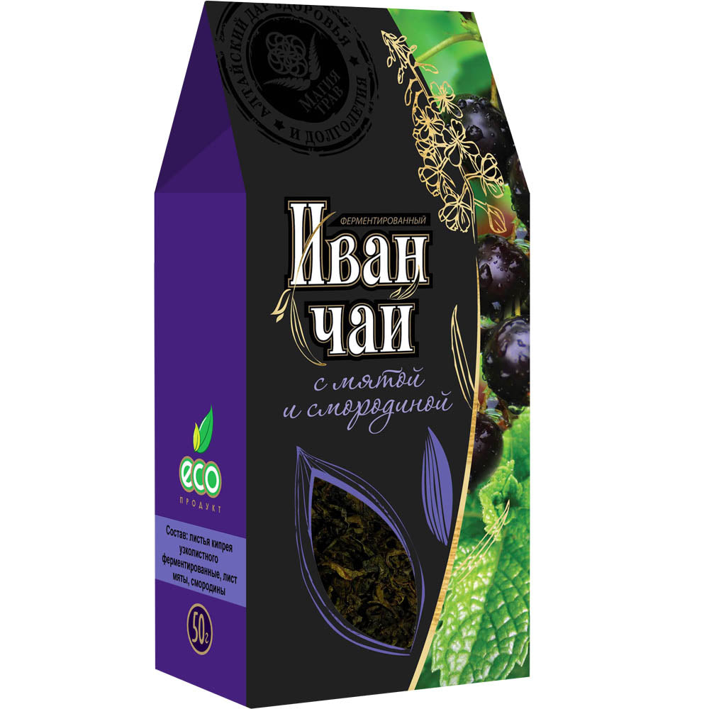 Ivan Tea with Mint and Currants, 1.76 oz / 50 g