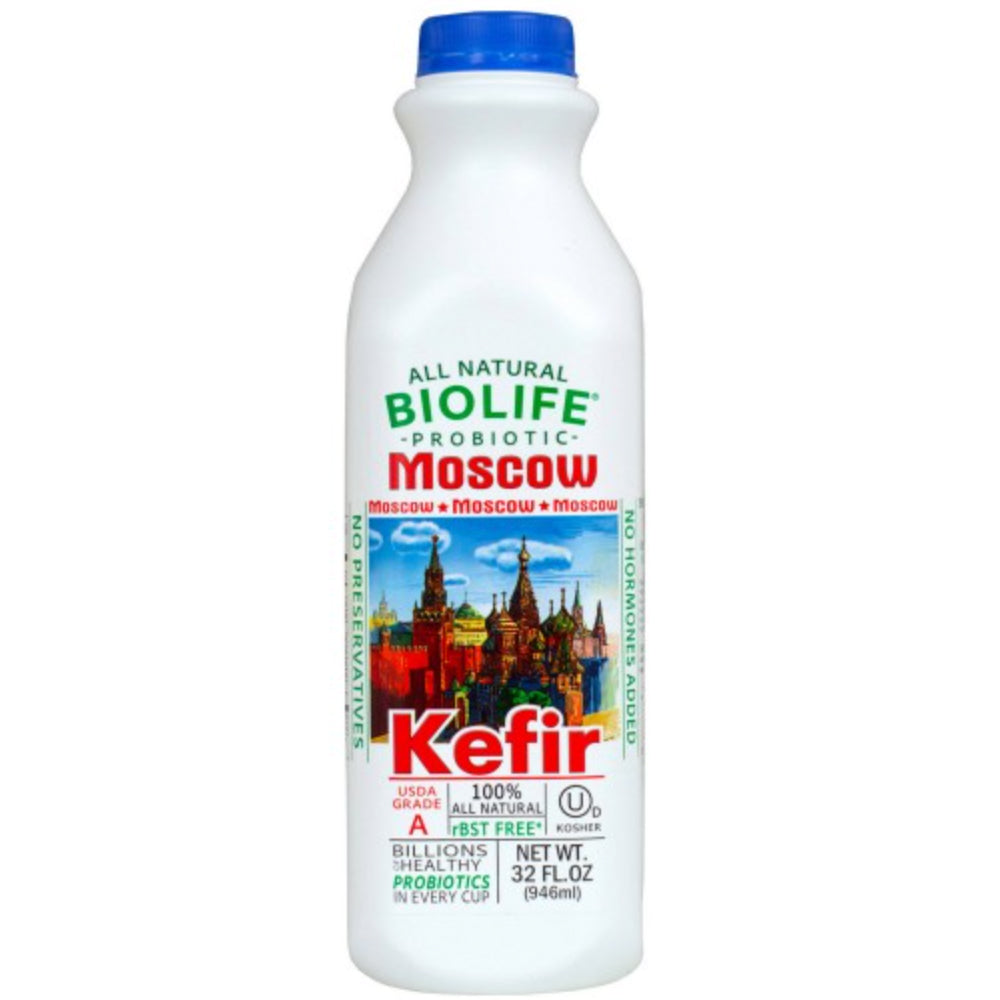 All Natural Kefir Probiotic "Moscow", Biolife, 946ml/ 32oz