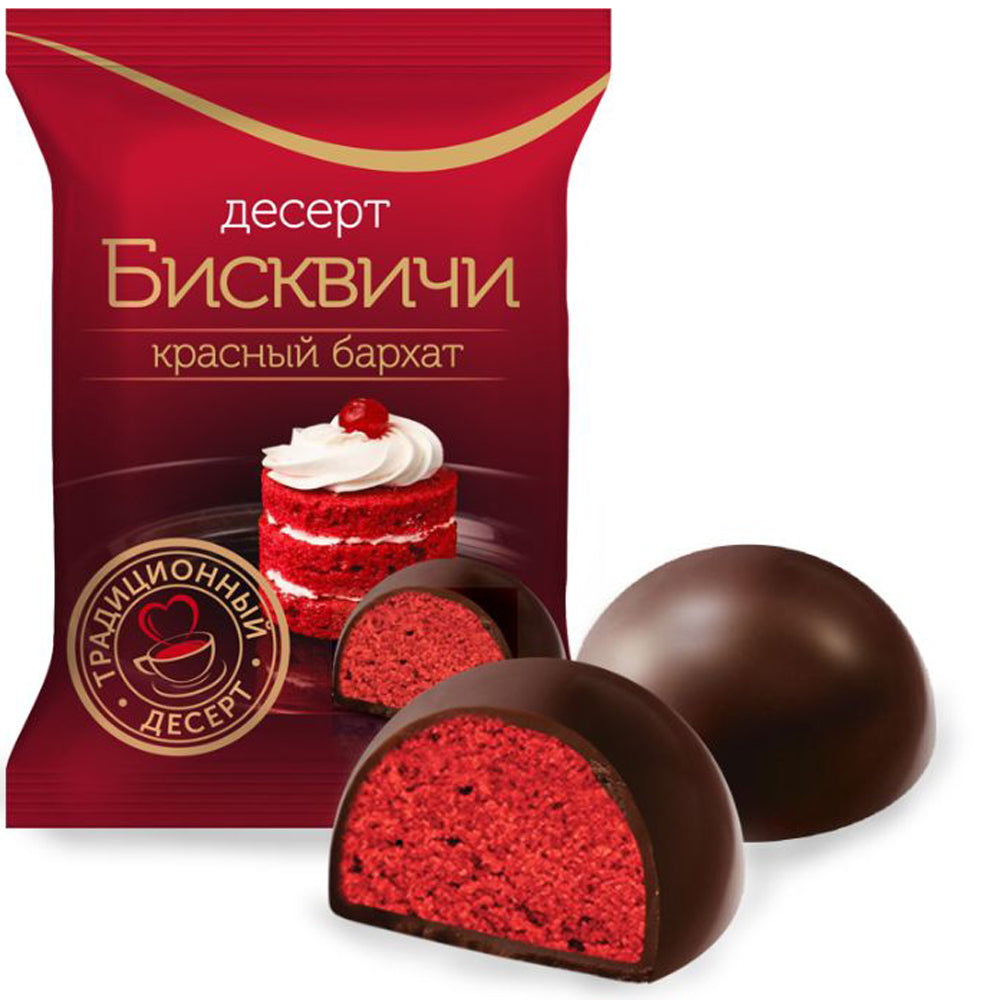 Red Velvet Dessert "Biskvichi", 226g/ 7.97oz