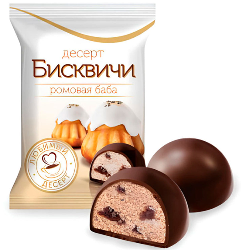 Rum Baba Dessert "Biskvichi", 226g/ 7.97oz 