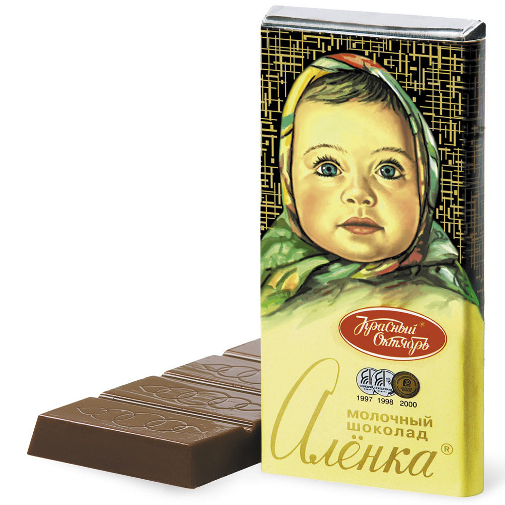 Alenka Milk Chocolate, Red October, 60g/ 2.12 oz 