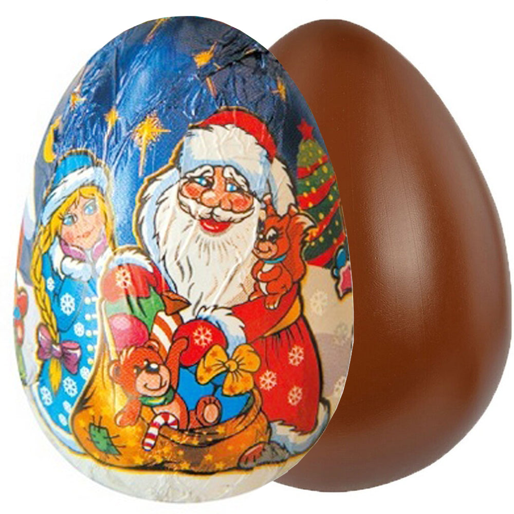 Chocolate Egg "New Year's Tale" Toy Inside, Chocolate World, 90g/ 3.17 oz