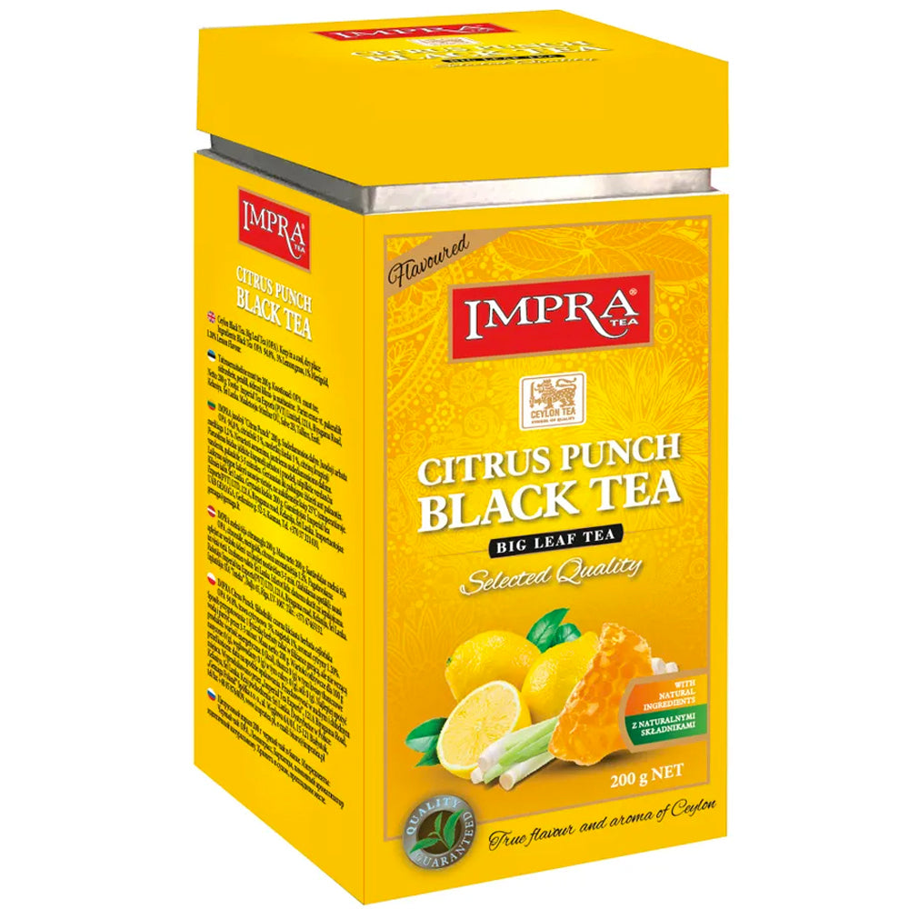 Flavored Black Tea "Citrus Punch", Impra, 200g/ 7.05 oz