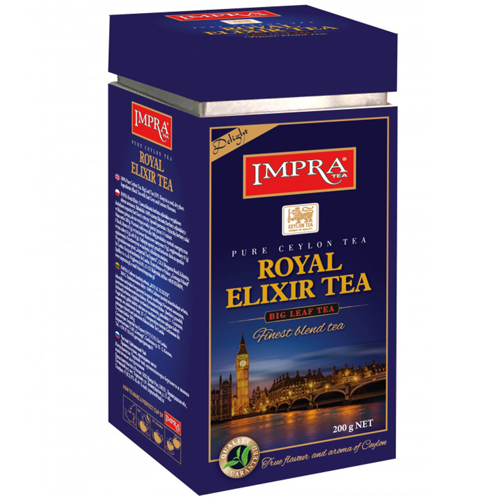 Elite Large-Leaf Black Tea "Royal Elixir", Impra, 200g/ 7.05 oz