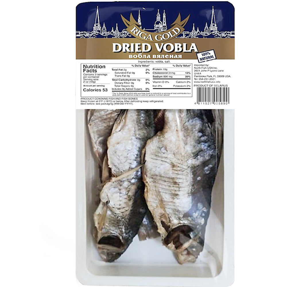 Dried Roach Fish, Riga Gold, 200g/ 7.05oz