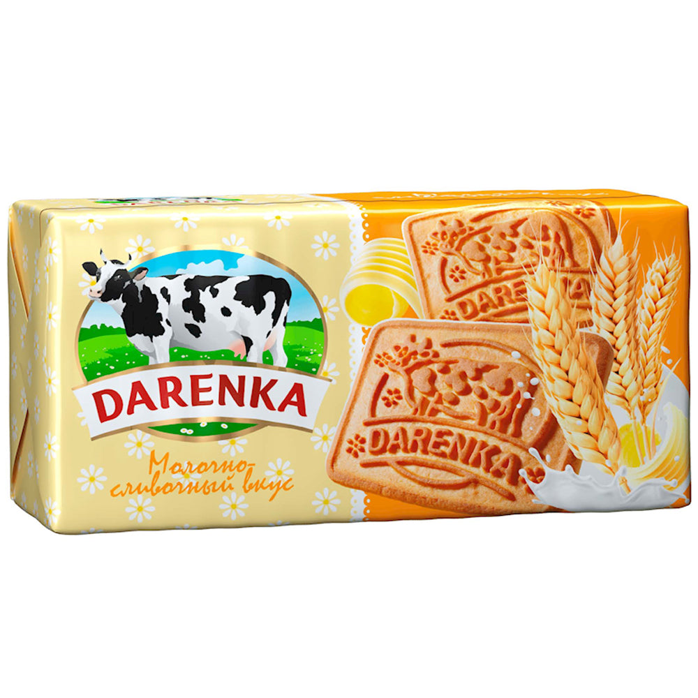 Milk & Cream Flovored Cookies, Darenka, 340g/ 11.99 oz