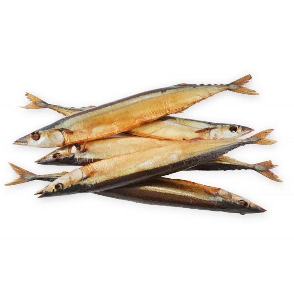 Cold Smoked Cleaned Saury Vacuum-Sealed, Dauparu Zuvis, 142g / 5 oz