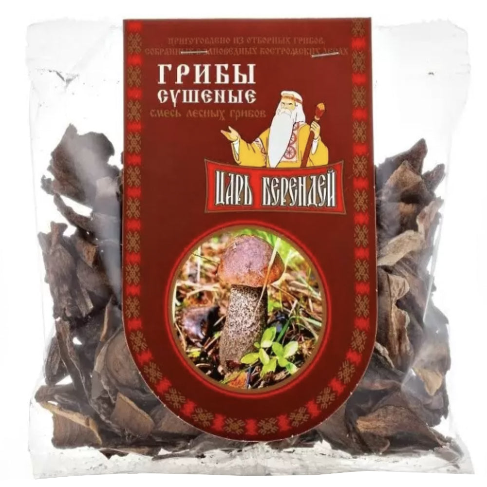 Assorted Dried Mushrooms "Forest Mix", Tsar Berendei, 50g/ 1.76oz 