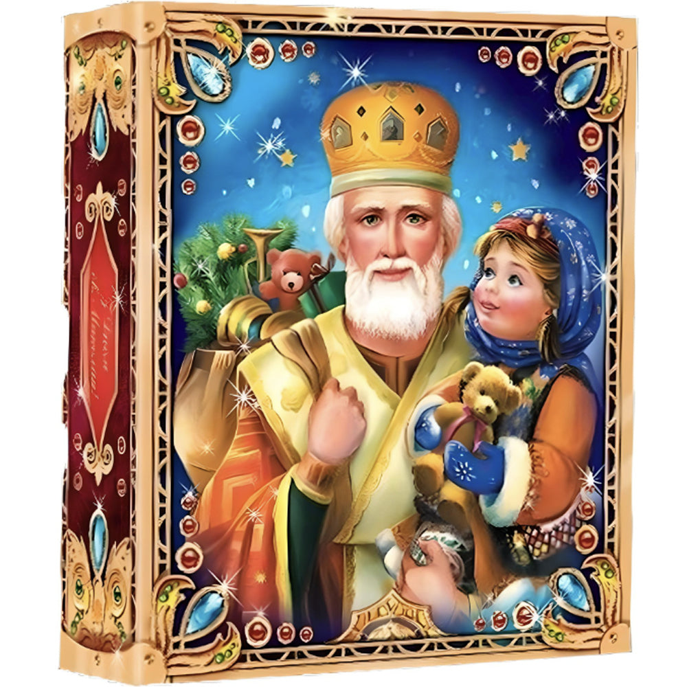 Christmas Sweets Set "St. Nicholas", Amethyst, 450g/ 15.87oz 