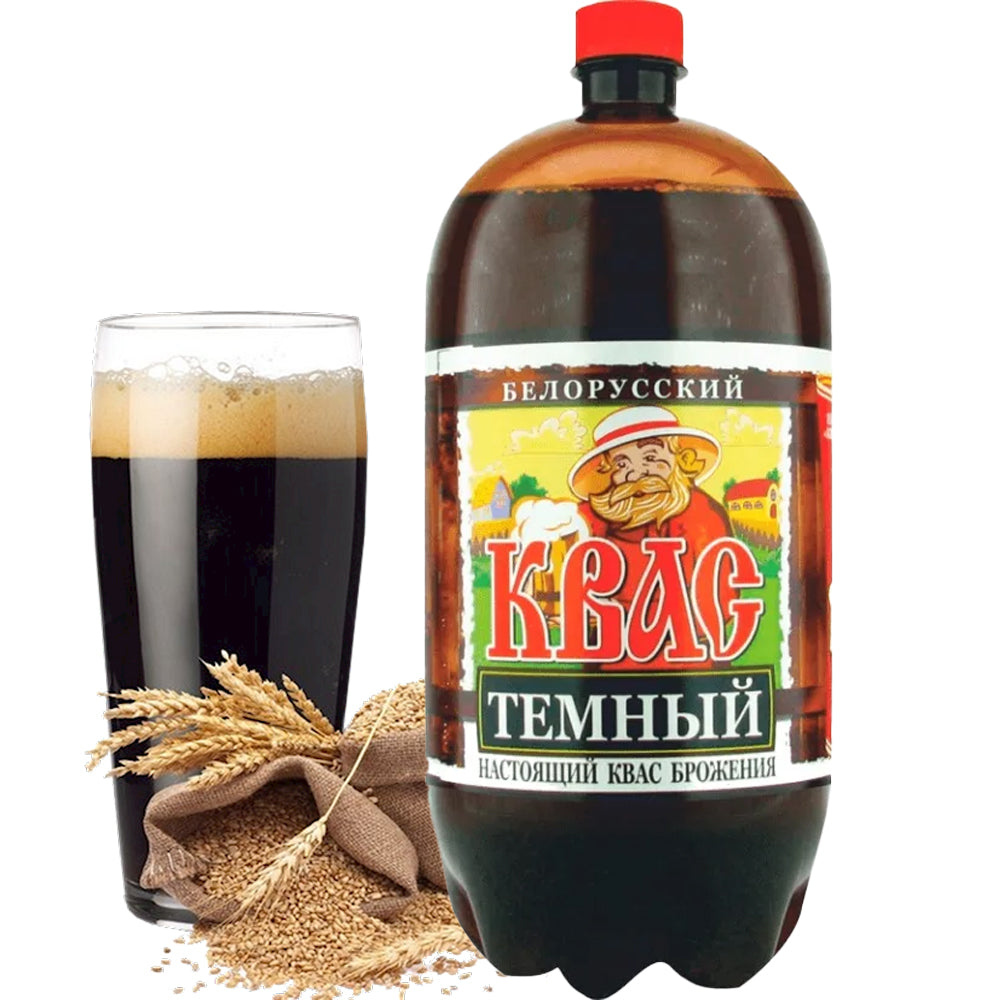 Kvass Bread Dark Barrel, Belarusian, 1.5l/ 50.72 fl oz 