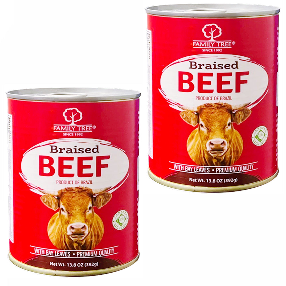 PACK 2 Braised Beef, Family Tree, 392g x 2