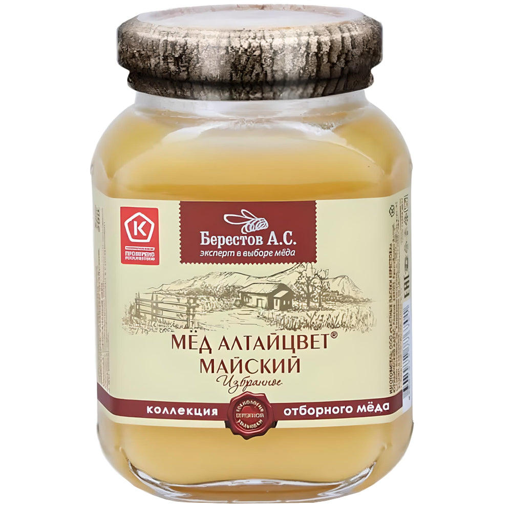 Natural May Honey "Altaictsvet", Berestov, 200g/ 7.05 oz