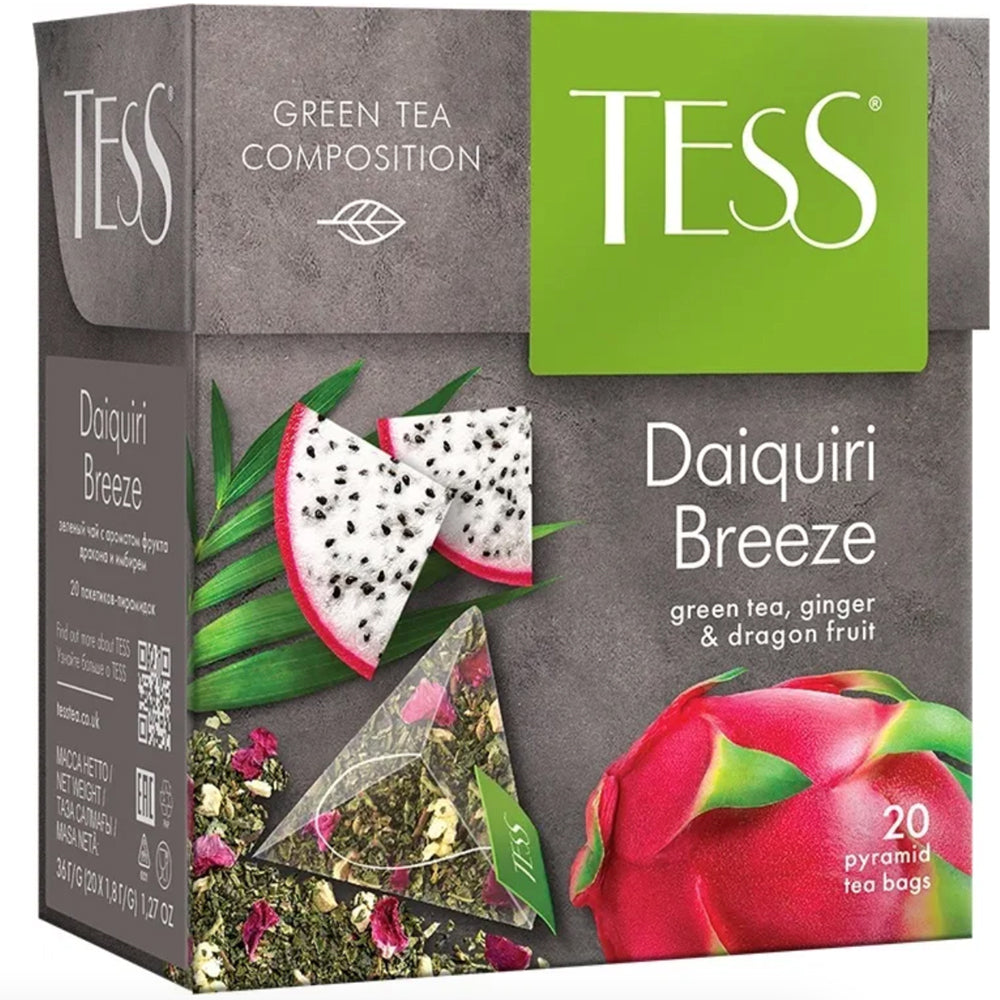 Green Tea "Daiquiri Breeze", Tess, 20 pyramids