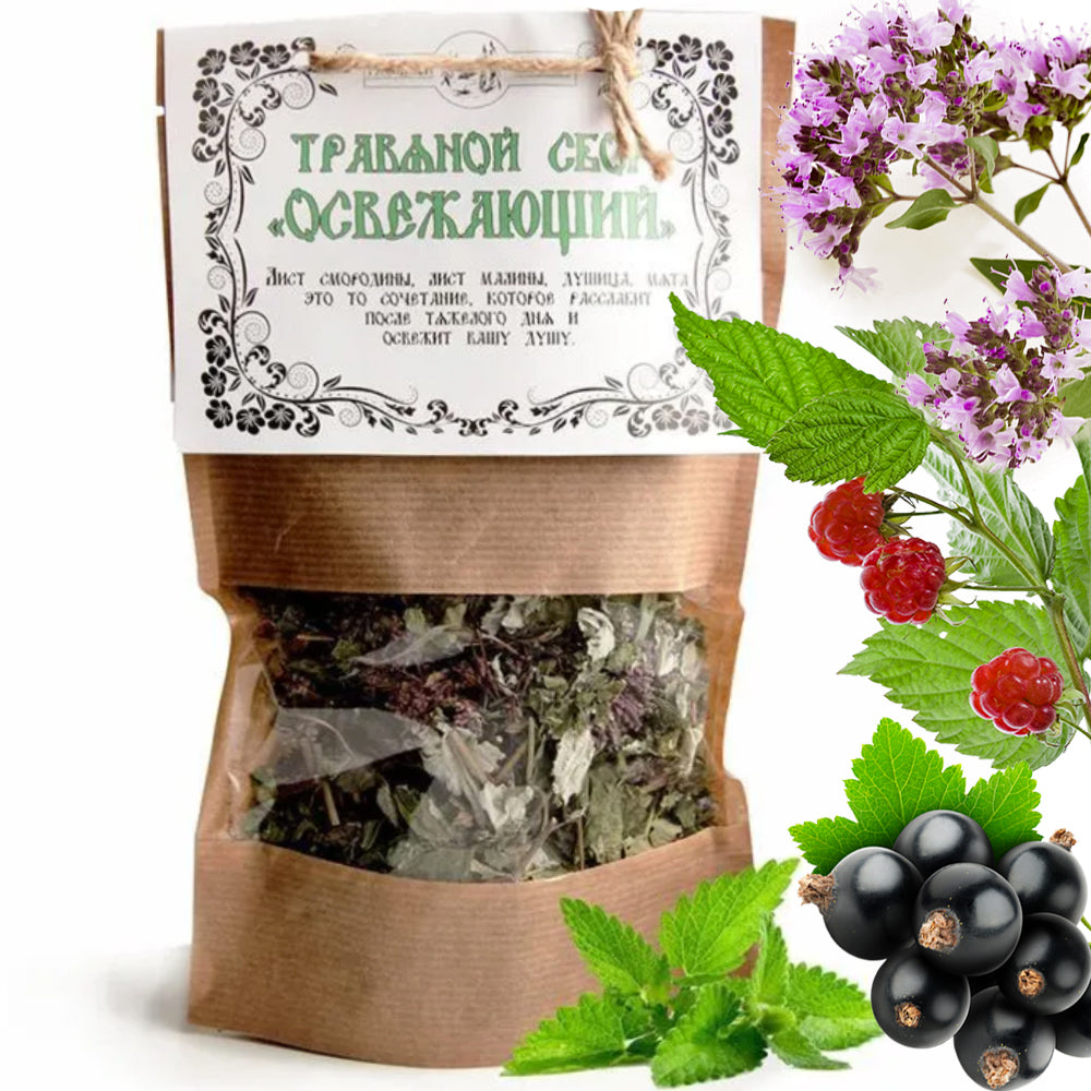 Herbal Tea Collection "Refreshing", Taiga Cache, 50g/ 1.76oz