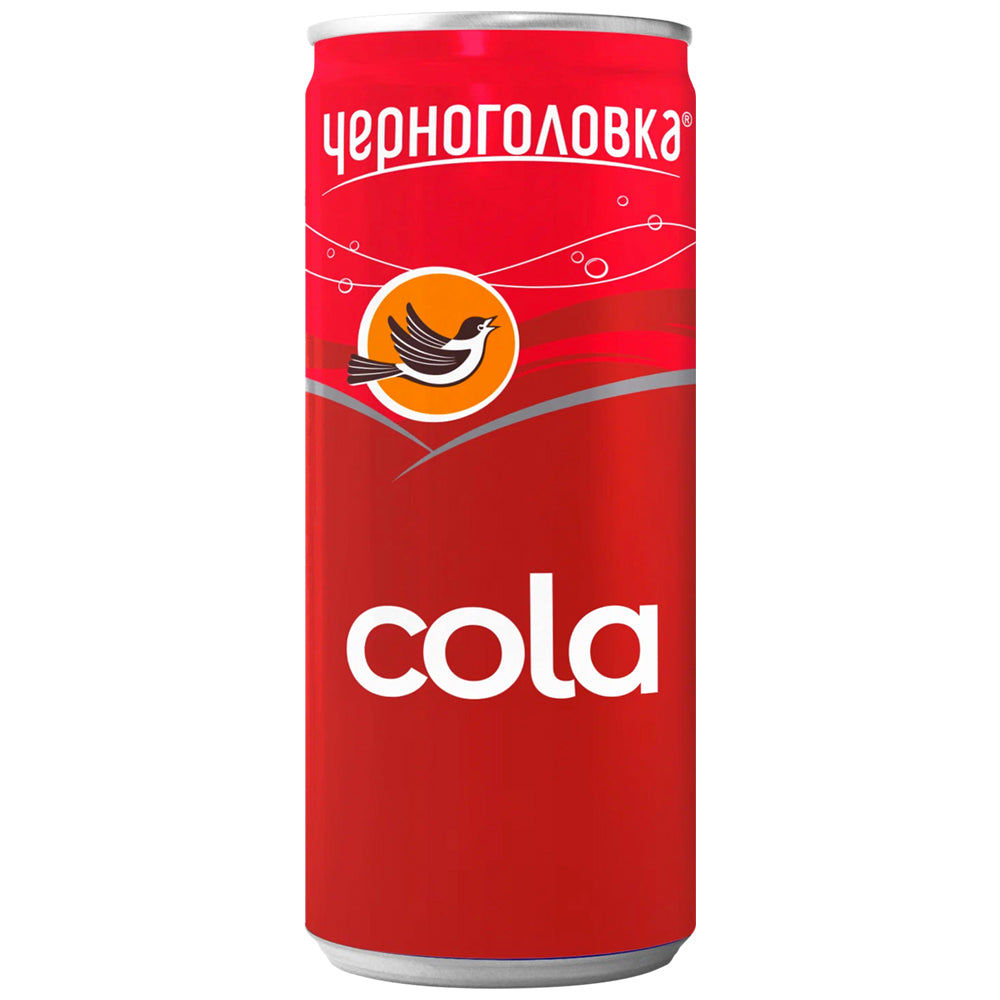 Carbonated Cola Drink, Chernogolovka, 330 ml / 11.16oz