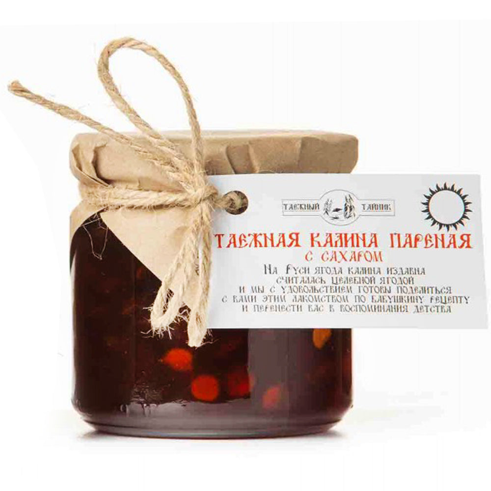 Steamed Viburnum with Sugar, Taiga Cache, 9.17oz – RussianFoodS