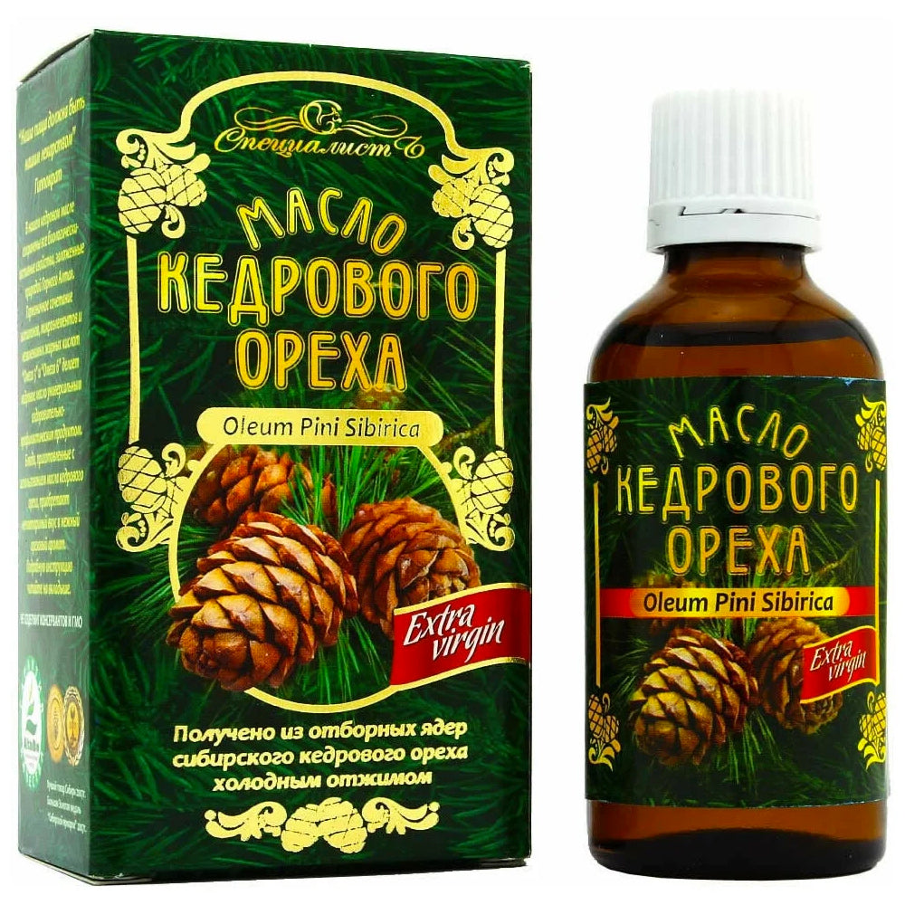 Unrefined Cedar Nut Oil | Altai, 1.69 fl oz