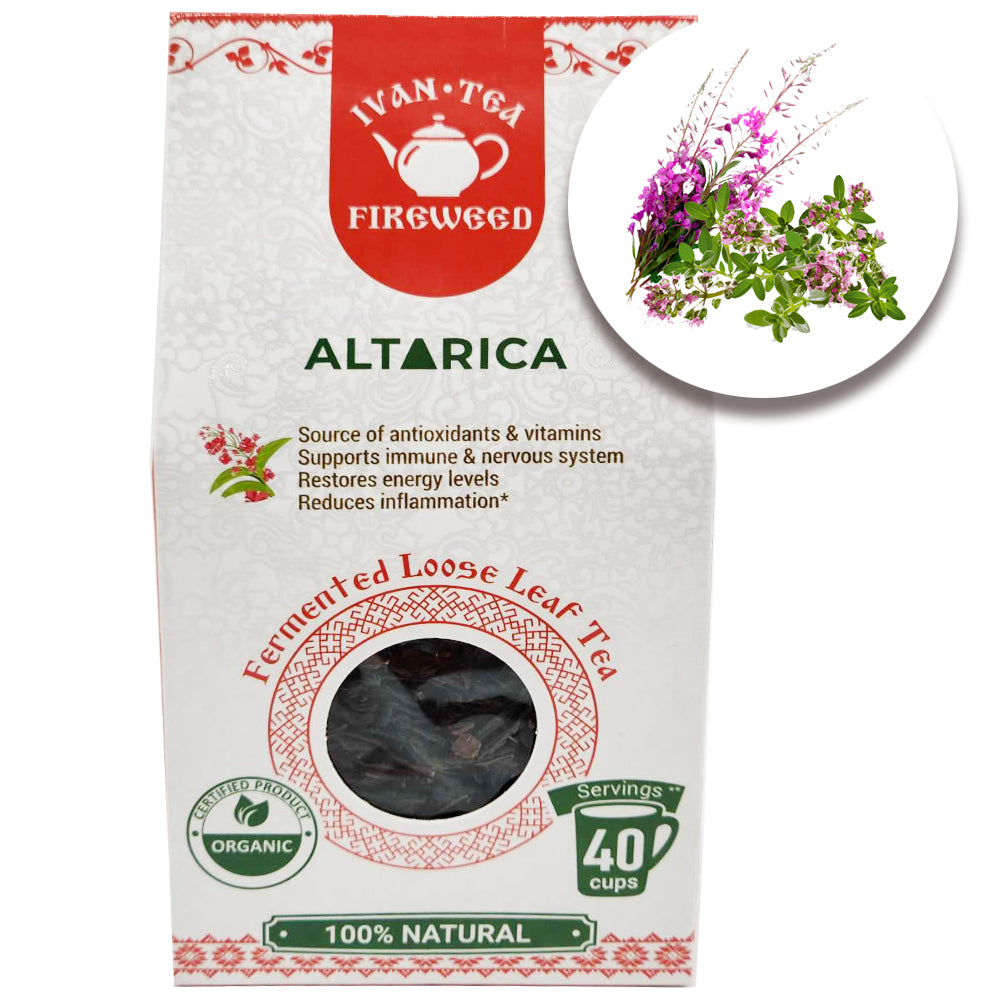 Ivan-Tea Loose Leaves Fireweed & Strawberry Blend | Altarica, 1.76oz