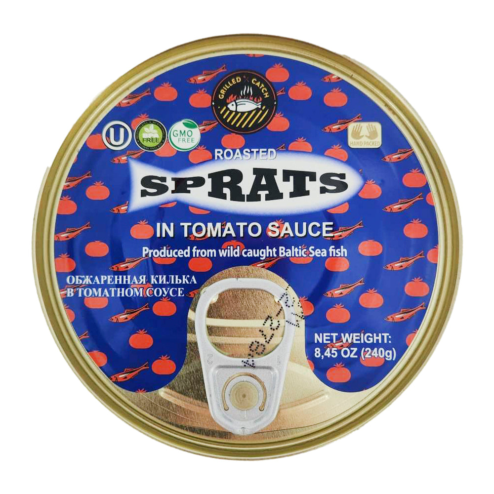 Fried Sprats in Tomato Sauce | Brivais, 8.47oz