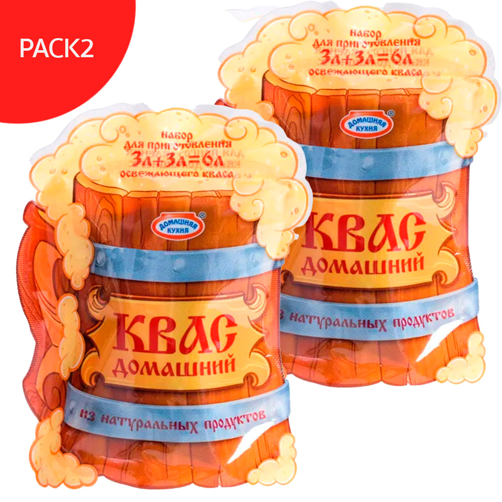 Pack 2 Kvass Preparation Kit For 6 Liters | Home Kitchen