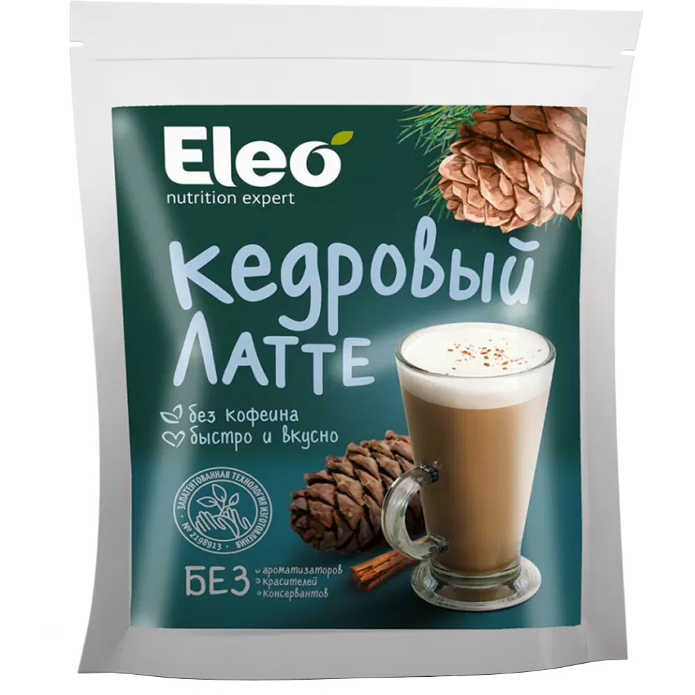 Decaf Instant Cedar Latte "Eleo" Drink, Specialist, 150g/ 5.29 oz