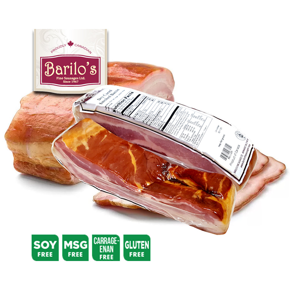 Dry Cured Smoked Bacon, Barilo‚Äôs, 450g/ 15.87oz