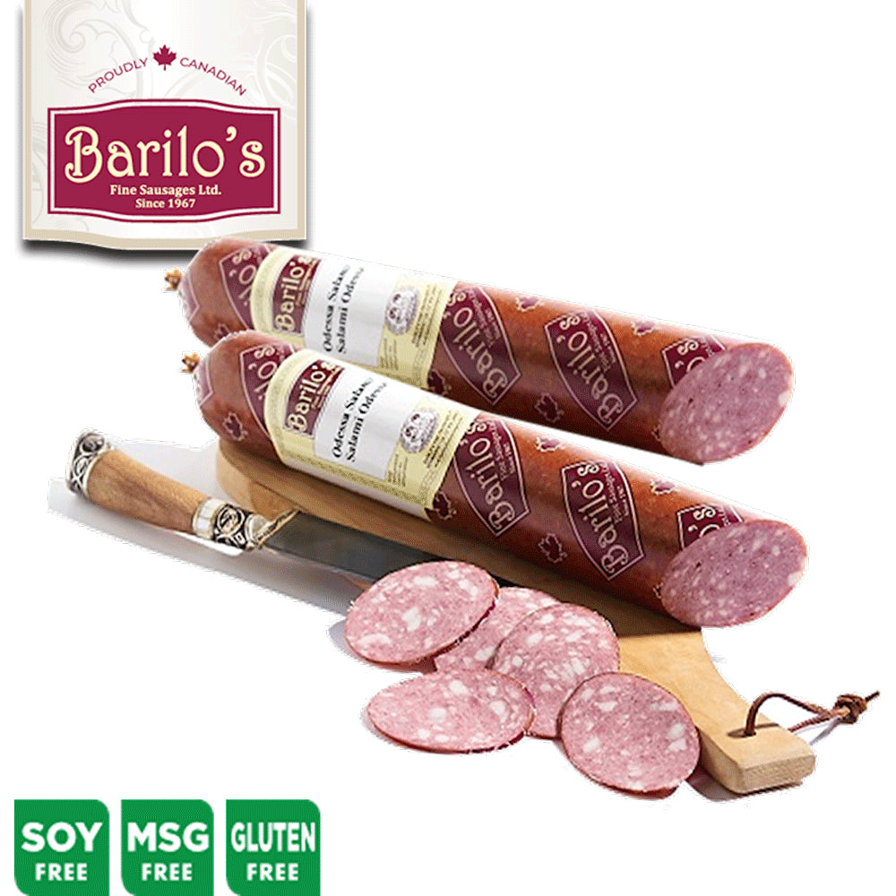 Odessa Brand Cooked Salami, Barilo‚Äôs, 450g/ 15.87oz