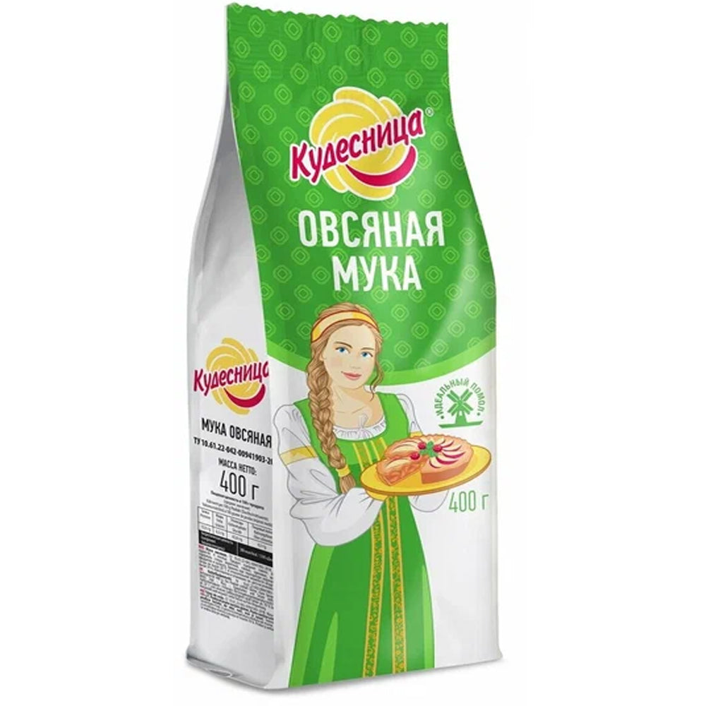 Oatmeal Flour, Kudesnitsa, 400g/ 14.11 oz 